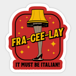 Leg Lamp V.1 Sticker